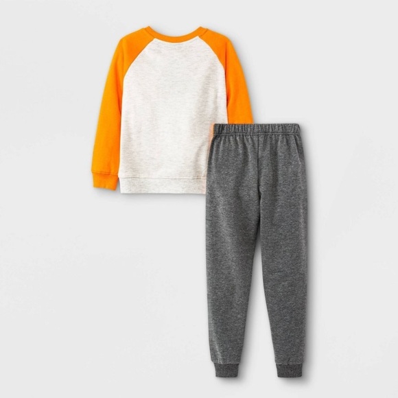 STARS WARS YODA  BOYS 2PC PANT SET - GRAY SIZES 12M, 18M, 2T, 3T (NEW WITH TAGS) - Picture 2 of 4